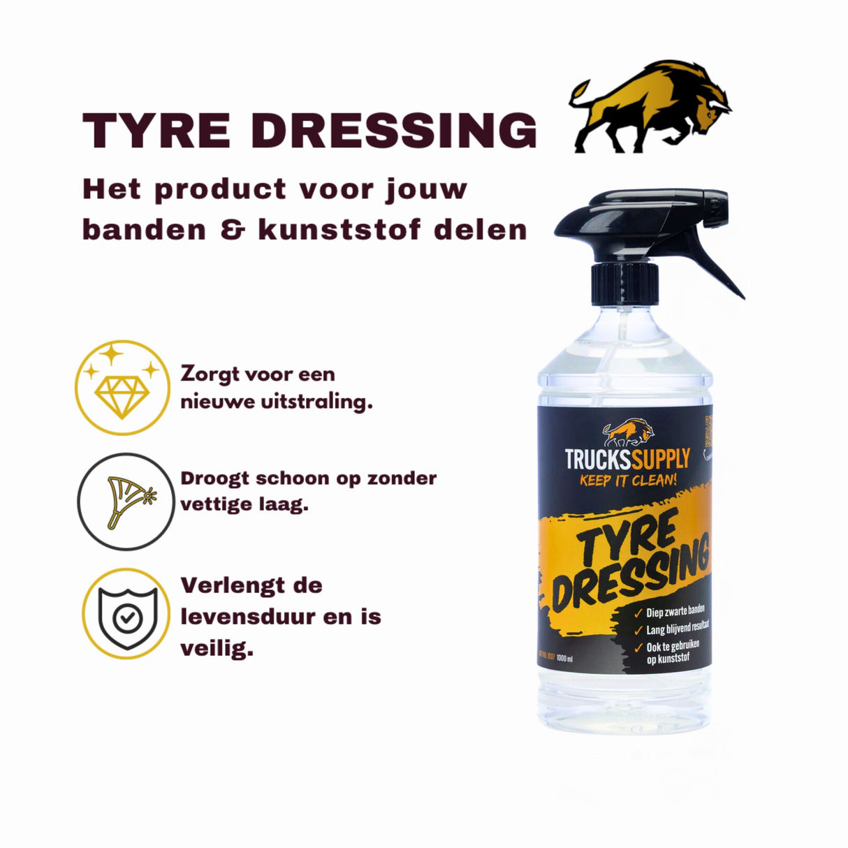 Wat doet bandenzwart specificaties