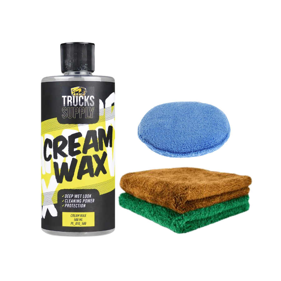 Cream Wax + Intense Supreme + Applicator SET - Truckssupply - Truckssupply -