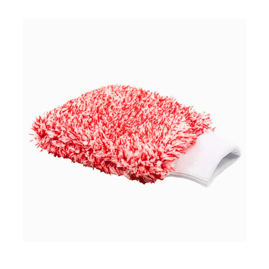 Was handschoen met stevig binnenwerk om krasvrij te wassen