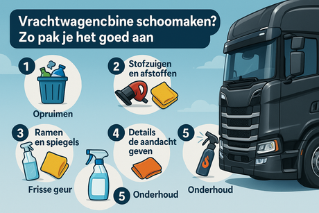 cabine schoonmaken