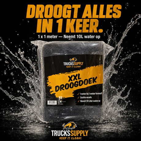 Droogdoek XXL - beste droogdoek voor Vrachtwagens