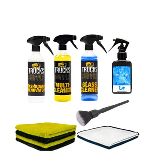 Vrachtwagen interieur schoonmaak pakket - Truckssupply