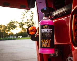 Truckssupply's fast wax vrachtwagen